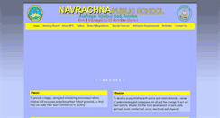 Desktop Screenshot of navrachnaschool.org