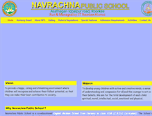 Tablet Screenshot of navrachnaschool.org